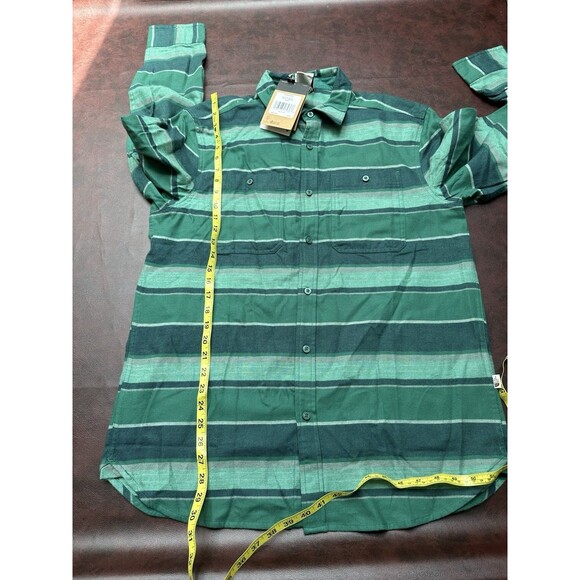 The North Face Flannel Striped Shirt Large New Lightweight B1073 New Long Sleeve - Picture 6 of 8